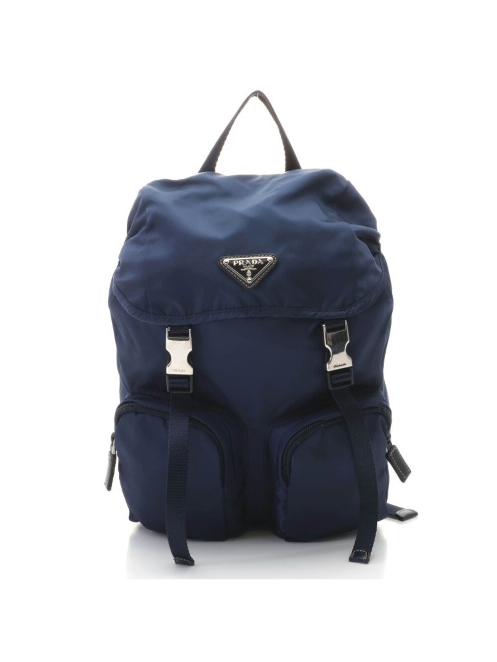 Prada Backpack Navy Nylon